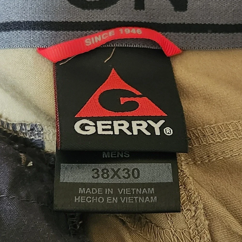 Gerry Khaki Outdoor Pants‎ Hiking Mens Size 38x30